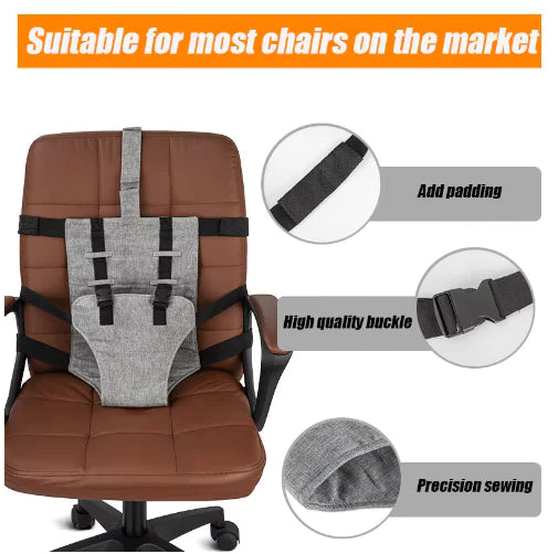 Child Chair Safety Belt  Adjustable Feeding Guard