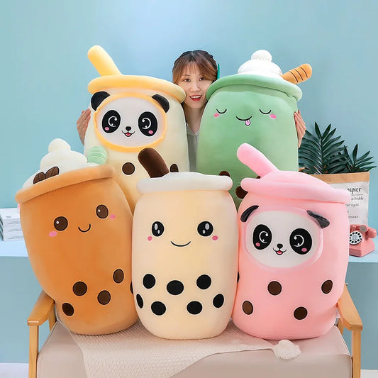 Cute Boba Milk Tea Plushie Toy