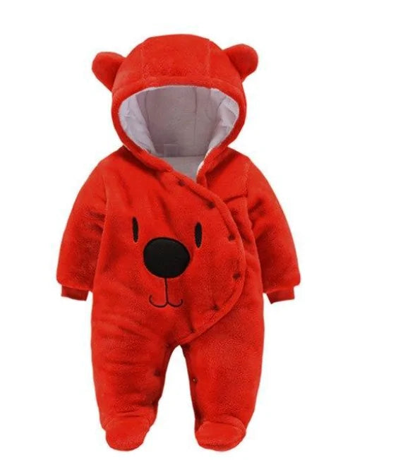 Bear Hooded Jumpsuit KIDDUNG