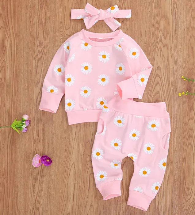 Cozy Cotton Baby Pants Suit by KIDDUNG