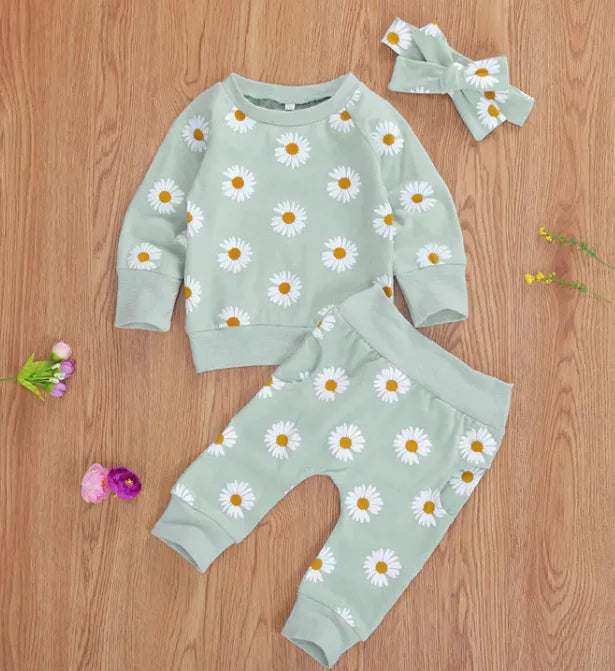 Cozy Cotton Baby Pants Suit by KIDDUNG